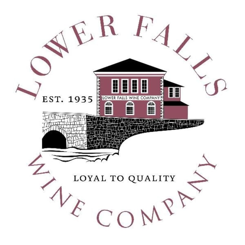 Lower Falls Wine Company logo with tagline "Loyal to Quality"