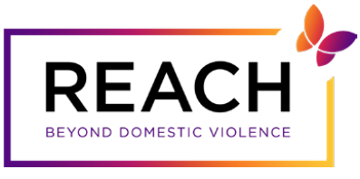 Reach logo with tagline "Beyond Domestic Violence"