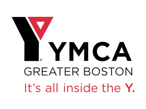 YMCA Greater Boston logo with tagline "It's all inside the Y"